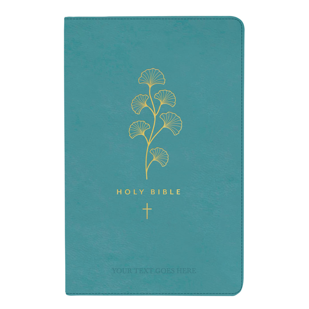NLT Teal Standard Size Holy Bible Small Print (Copy)