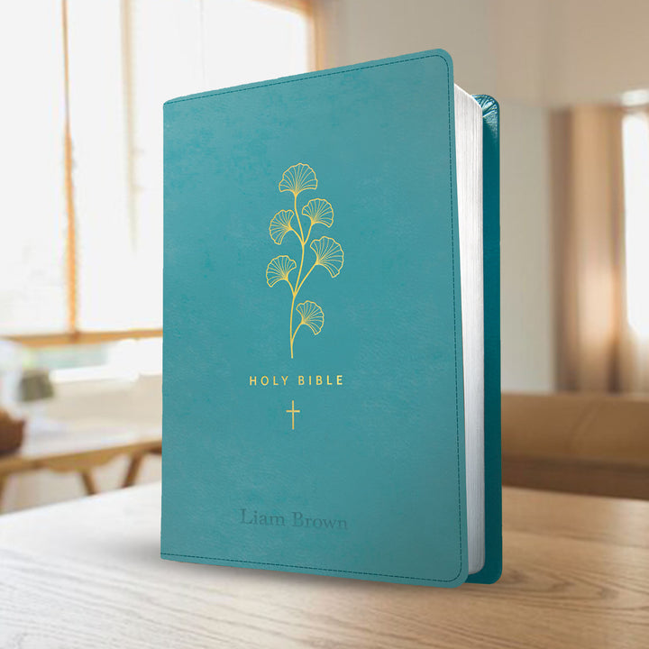 NLT Teal Standard Size Holy Bible Small Print (Copy)