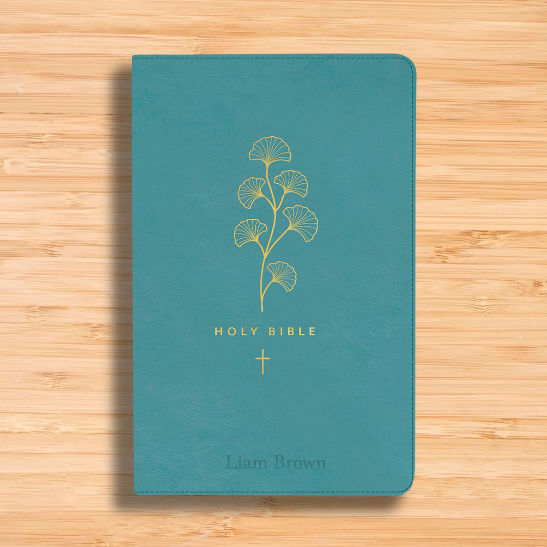 NLT Teal Standard Size Holy Bible Small Print (Copy)