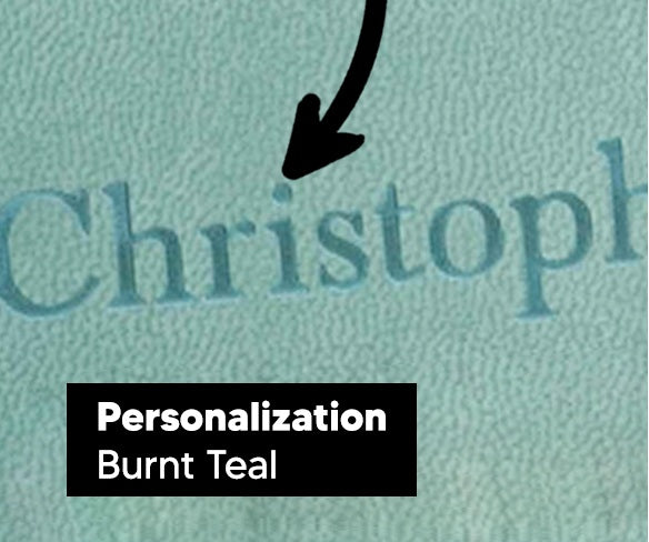 Actual personalization sample for this Bible