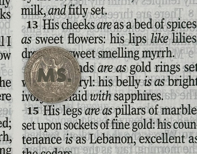 Print sample for this Bible