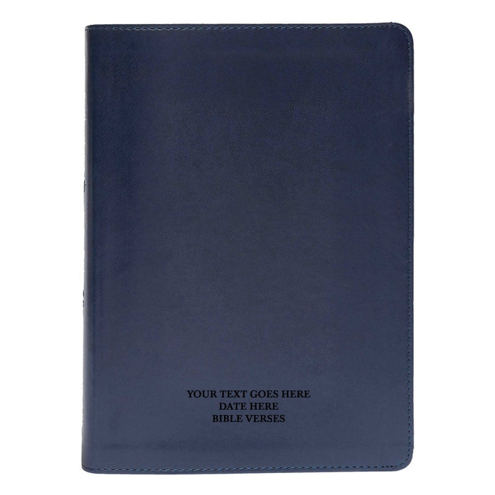 CSB She Reads Blue Study Size Holy Bible Medium Print