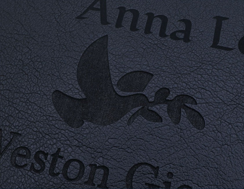 Actual personalization sample for this Bible