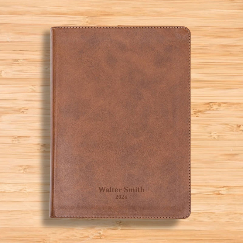 CSB He Reads Brown Study Size Holy Bible Medium Print