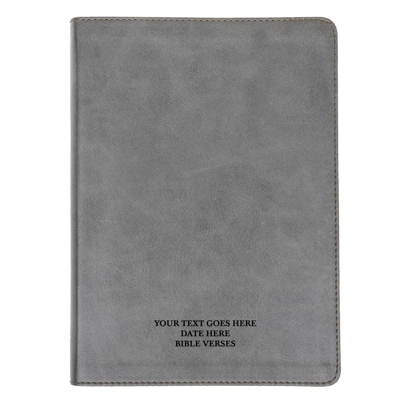 CSB He Reads Gray Study Size Holy Bible Medium Print