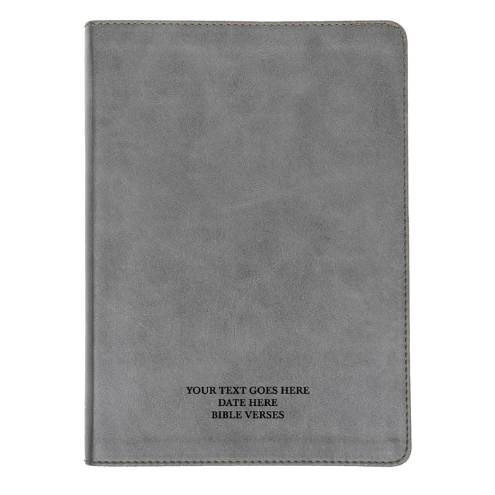 CSB He Reads Gray Study Size Holy Bible Medium Print