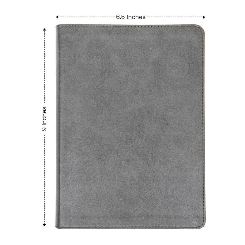 CSB He Reads Gray Study Size Holy Bible Medium Print | God Bless America