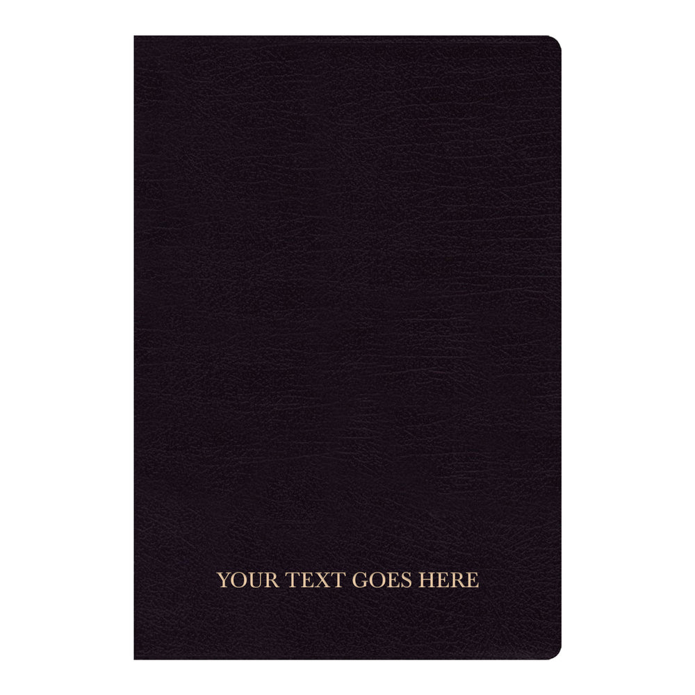 NASB Black Standard Size Thinline Holy Bible Small Print