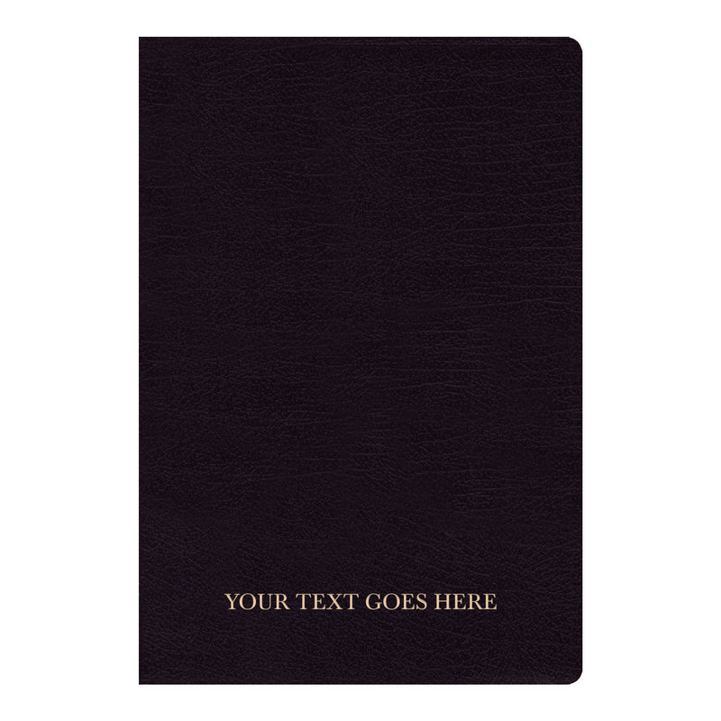 NASB Black Standard Size Thinline Holy Bible Small Print