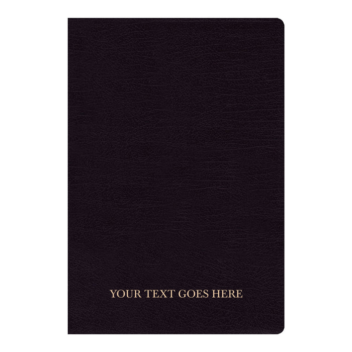 NASB Black Standard Size Thinline Holy Bible Small Print