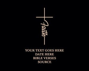 Faith cross cover design