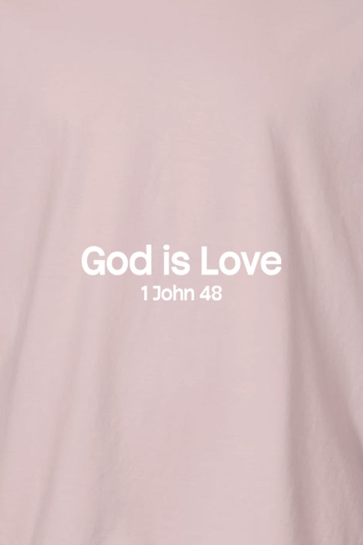 God is Love Unisex Garment-Dyed Tee