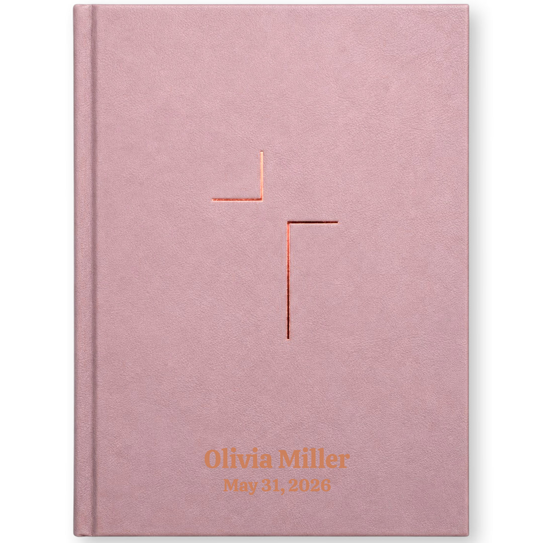 Personalize Pink NIV Hardcover The Jesus Bible Edition Comfort Print