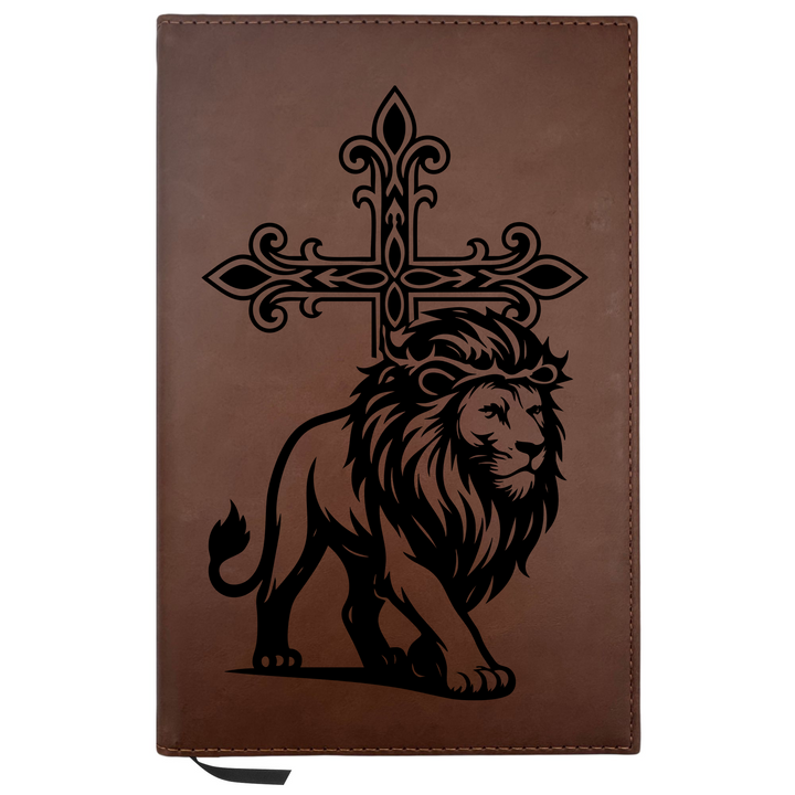Personalized Brown Leatherette Journal Notebook | Cross Collection