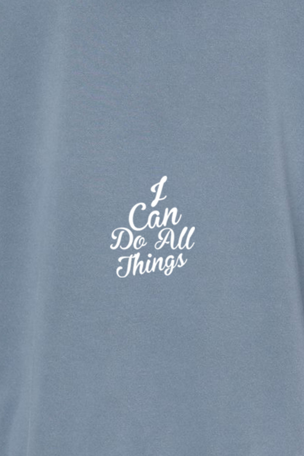 I Can do All Things Unisex Pigment-Dyed Hoodie Sweatshirt