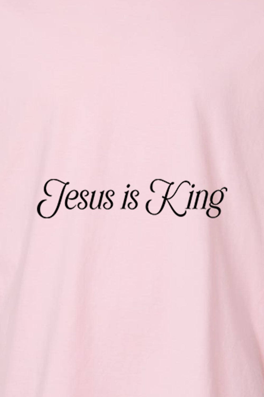Jesus is King Unisex Garment-Dyed Tee