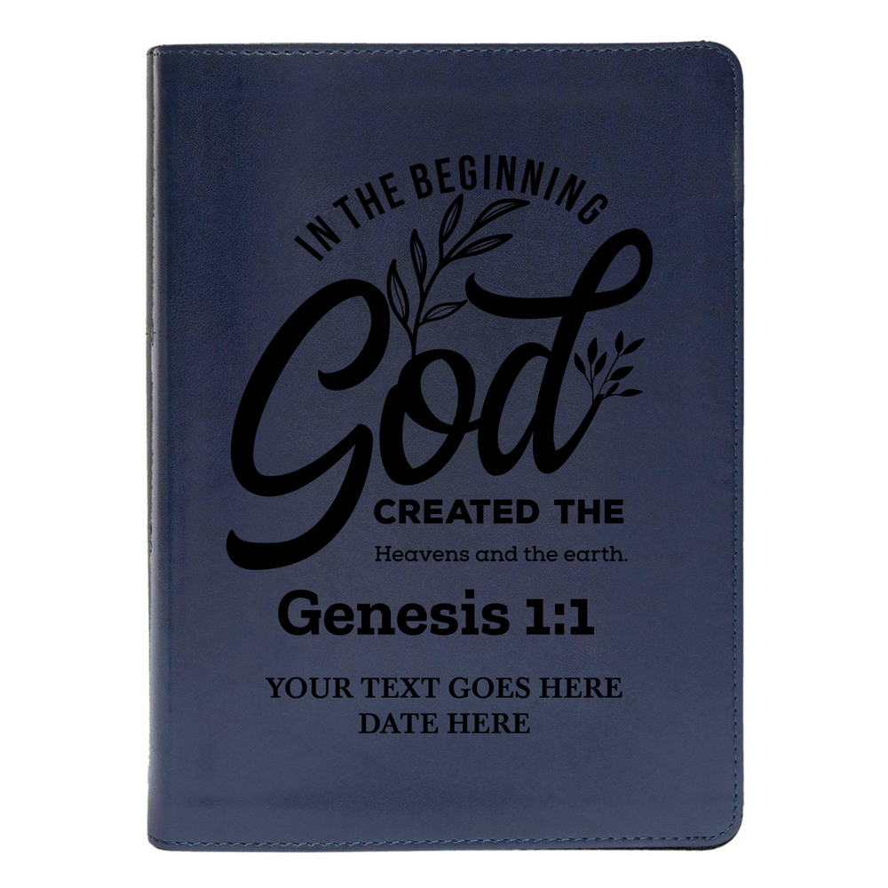 CSB She Reads Blue Study Size Holy Bible Large Print | Genesis 1:1