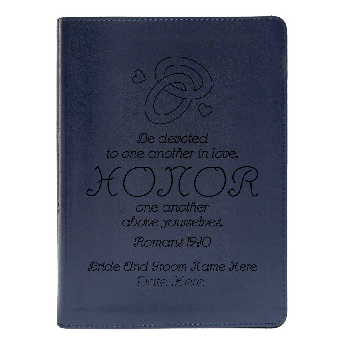 CSB She Reads Blue Study Size Holy Bible Medium Print | Romans 12:10