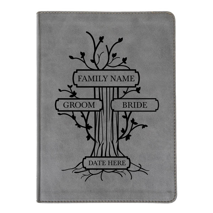 CSB He Reads Gray Study Size Holy Bible Medium Print | Family Tree