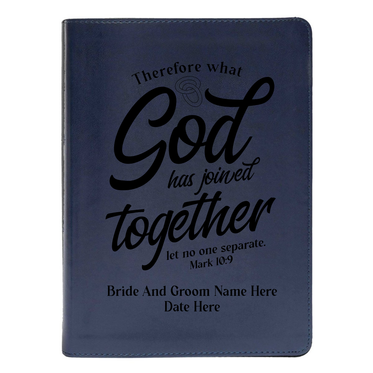 CSB She Reads Blue Study Size Holy Bible Medium Print | Mark 10:9