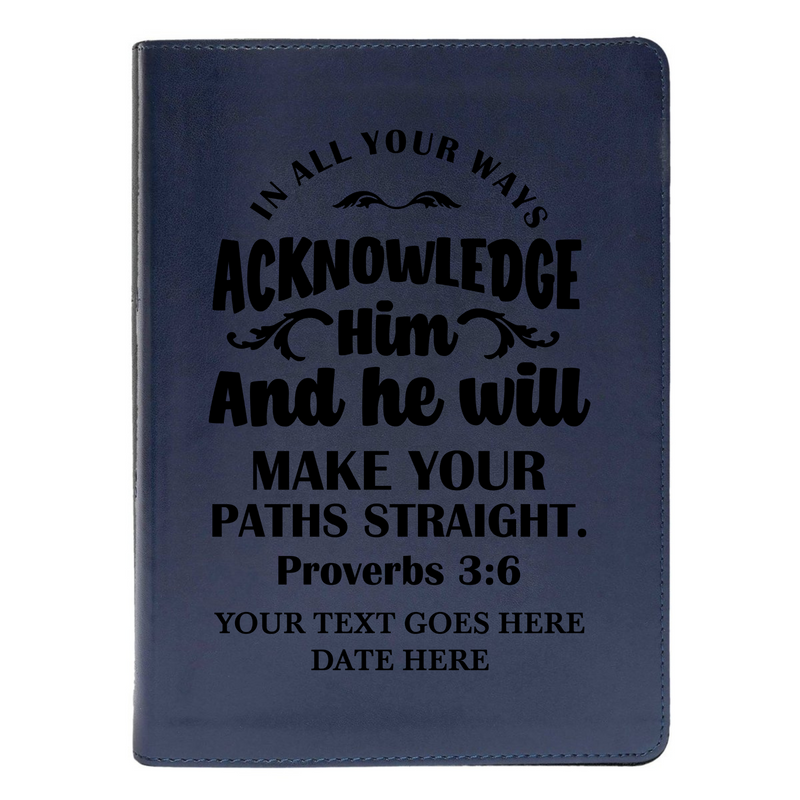CSB She Reads Blue Study Size Holy Bible Medium Print | Proverbs 3:6