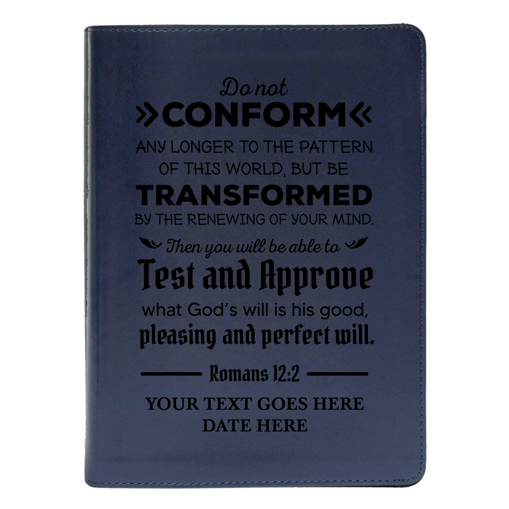 CSB She Reads Blue Study Size Holy Bible Medium Print | Romans 12:2