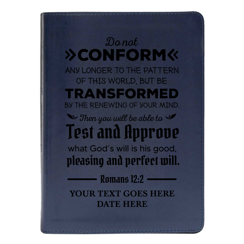 CSB She Reads Blue Study Size Holy Bible Medium Print | Romans 12:2