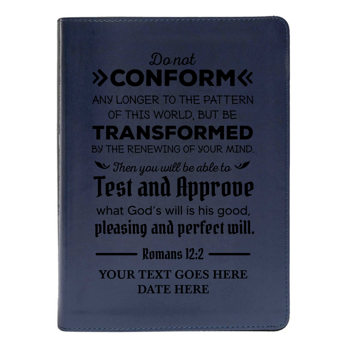 CSB She Reads Blue Study Size Holy Bible Medium Print | Romans 12:2