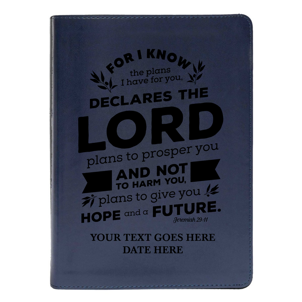 CSB She Reads Blue Study Size Holy Bible Medium Print | Jeremiah 29:11