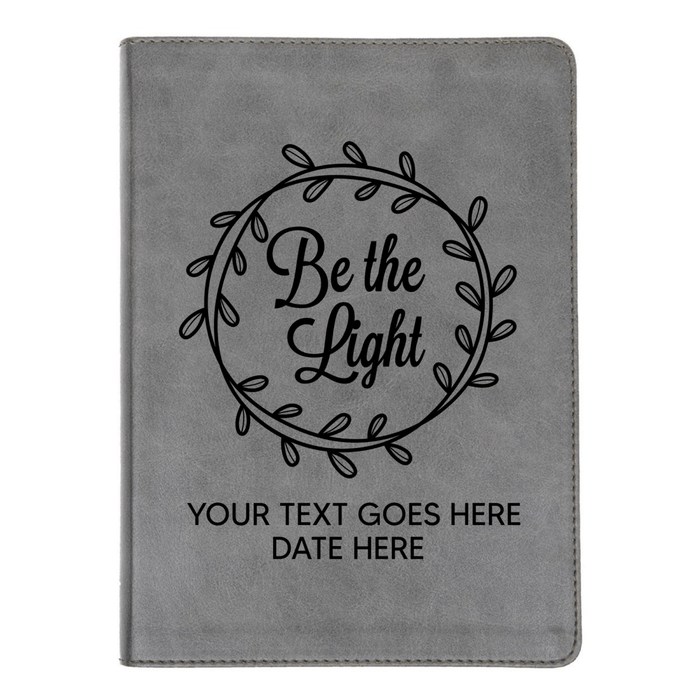 CSB He Reads Gray Study Size Holy Bible Medium Print | Be the Light