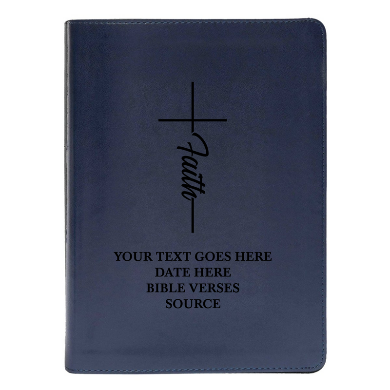 CSB She Reads Blue Study Size Holy Bible Medium Print | Faith Cross