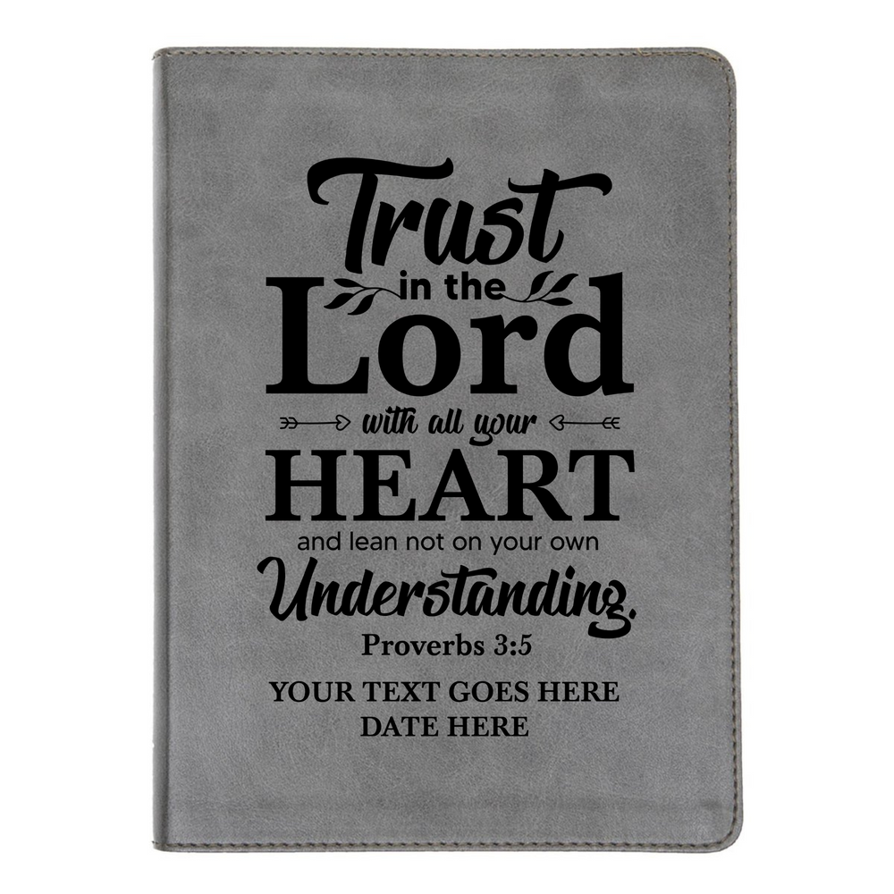 CSB He Reads Gray Study Size Holy Bible Medium Print | Proverbs 3:5
