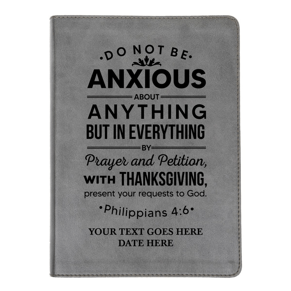 CSB He Reads Gray Study Size Holy Bible Medium Print | Philippians 4:6