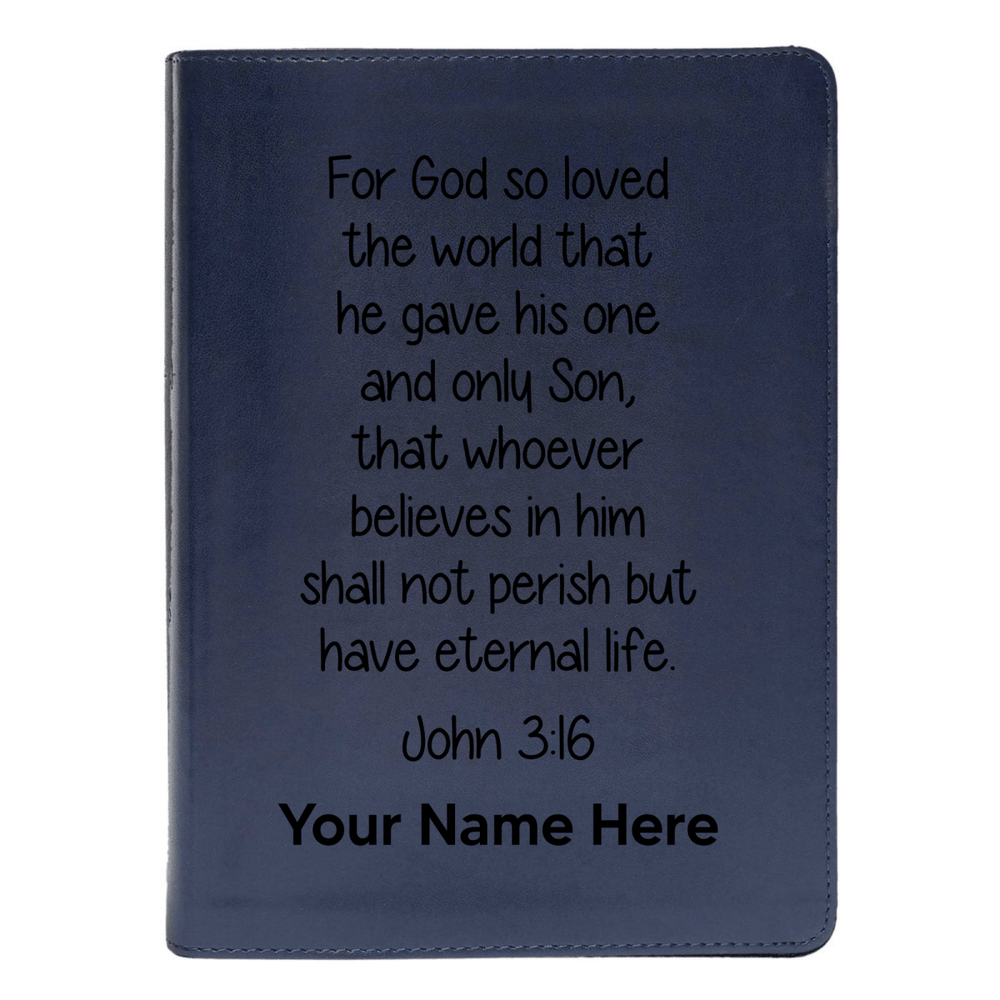 CSB She Reads Blue Study Size Holy Bible Medium Print | John 3:16