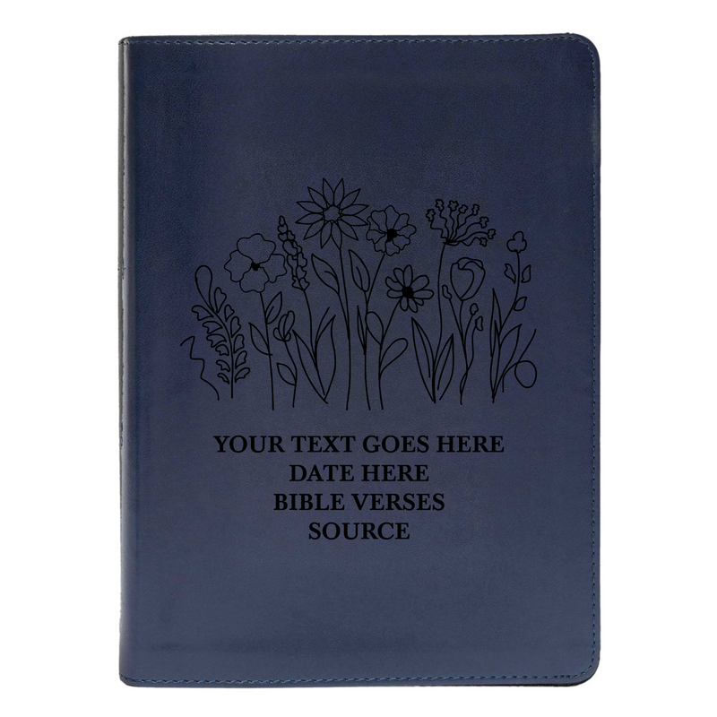 CSB She Reads Blue Study Size Holy Bible Medium Print | Garden