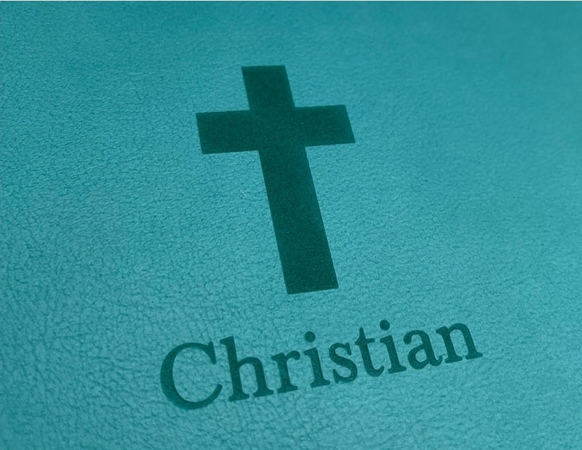 Actual personalization sample for this Bible