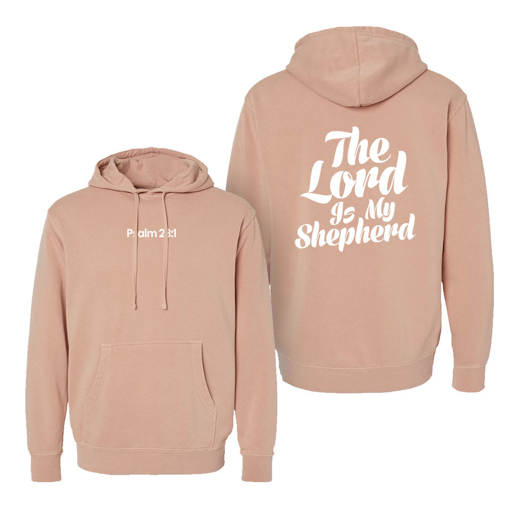 Psalm 32:1 Unisex Pigment-Dyed Hoodie Sweatshirt