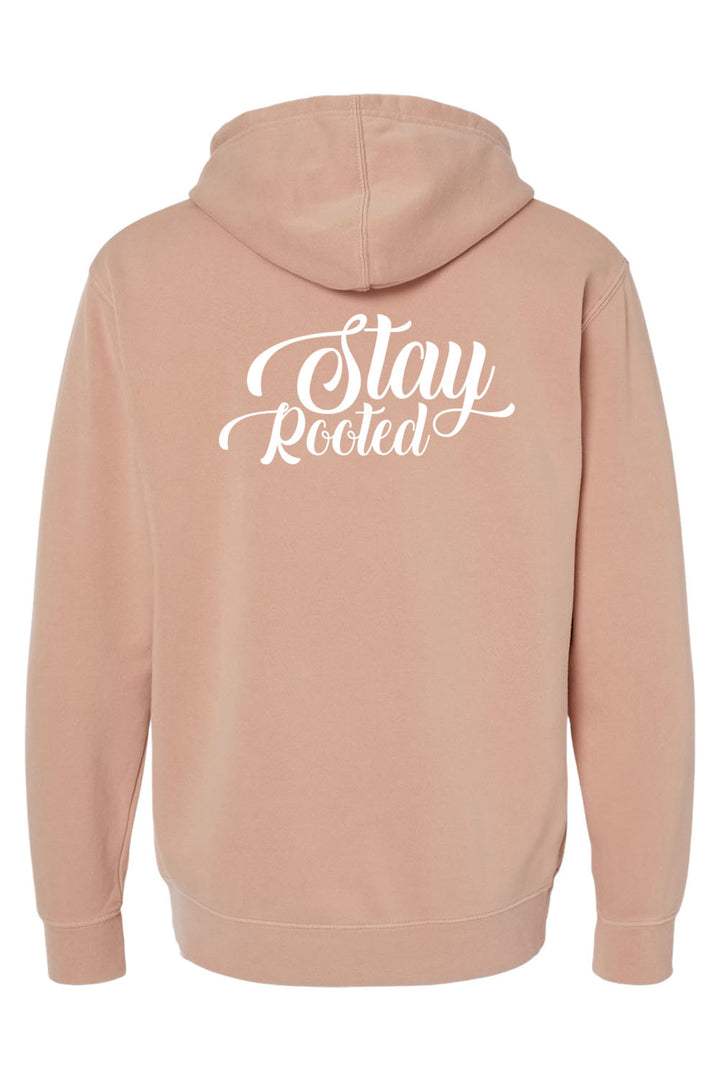 Stay Rooted Unisex Pigment-Dyed Hoodie Sweatshirt