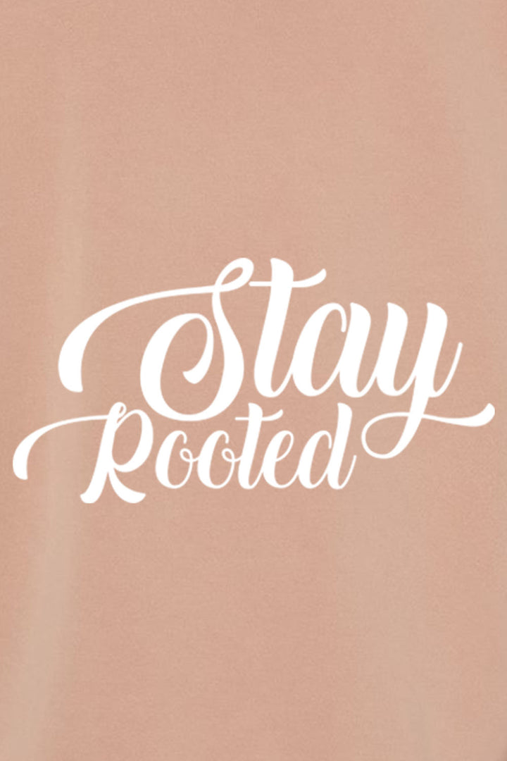 Stay Rooted Unisex Pigment-Dyed Hoodie Sweatshirt