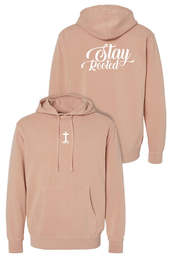 Stay Rooted Unisex Pigment-Dyed Hoodie Sweatshirt