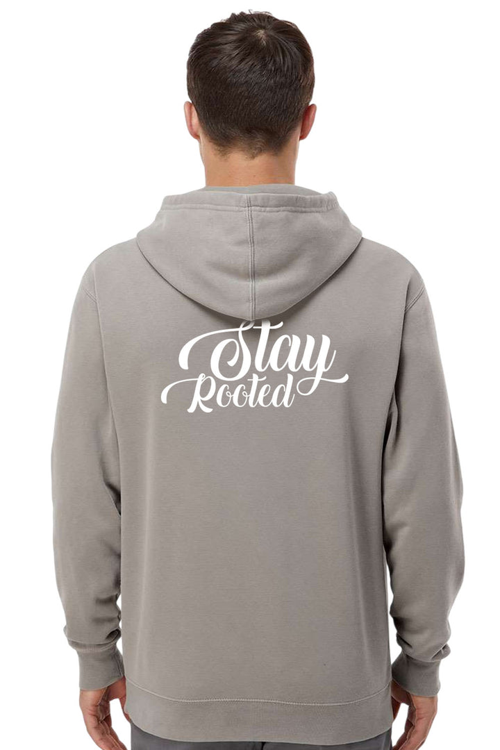 Stay Rooted Unisex Pigment-Dyed Hoodie Sweatshirt