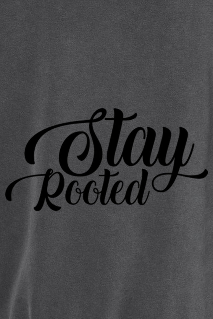 Stay Rooted Unisex Pigment-Dyed Hoodie Sweatshirt