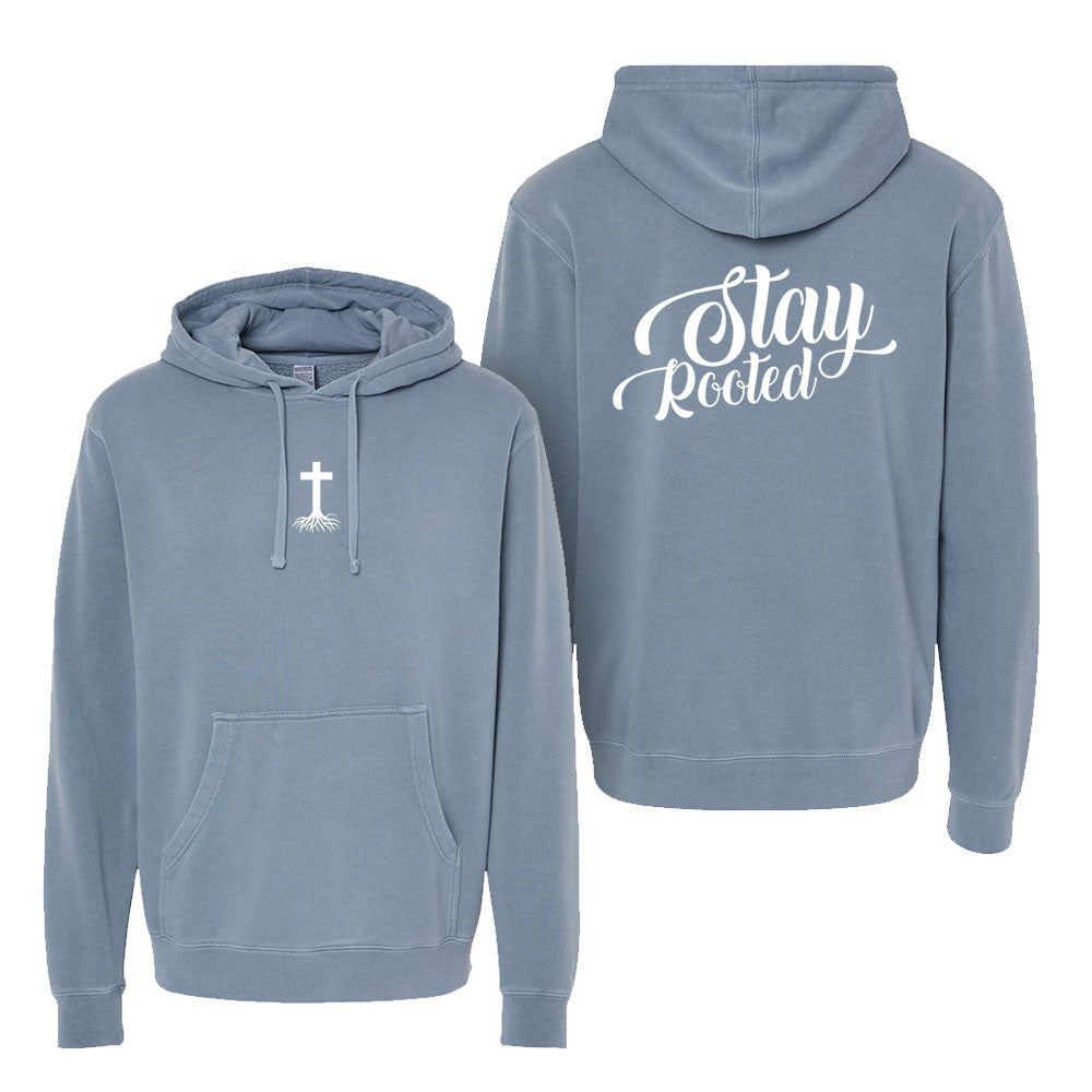 Stay Rooted Unisex Pigment-Dyed Hoodie Sweatshirt