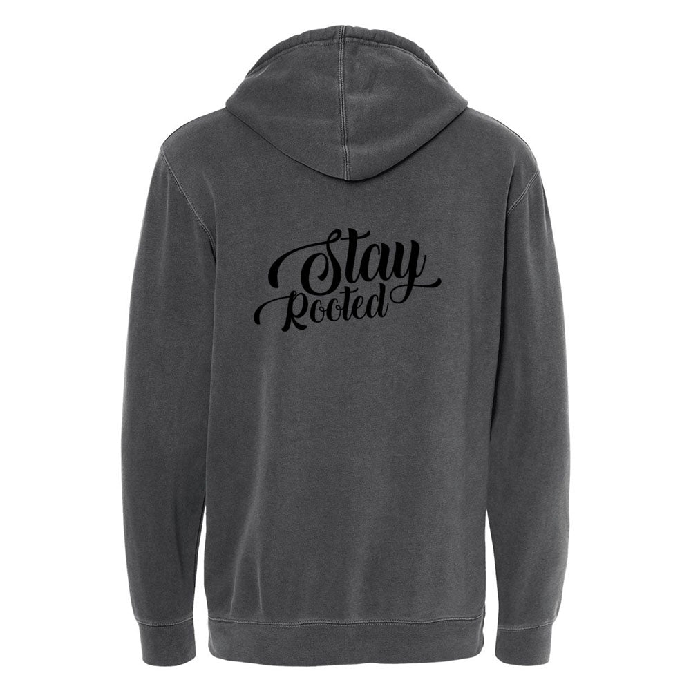 Stay Rooted Unisex Pigment-Dyed Hoodie Sweatshirt