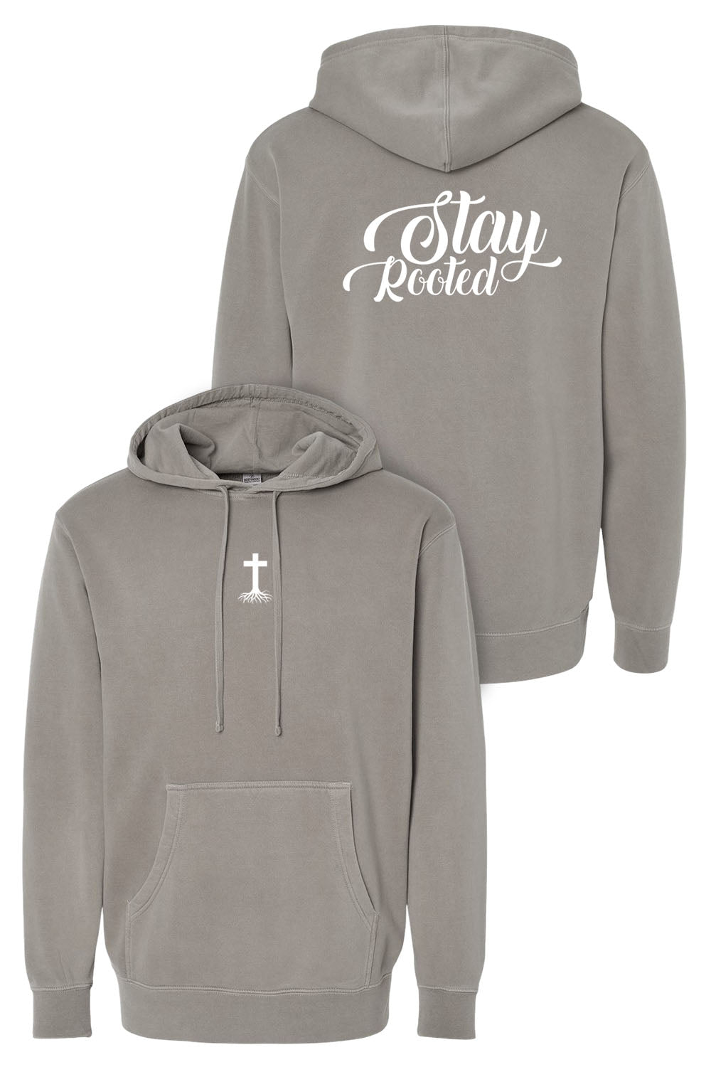 Stay Rooted Unisex Pigment-Dyed Hoodie Sweatshirt