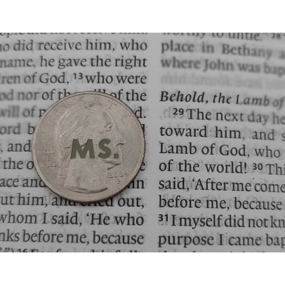 Print sample for this Bible