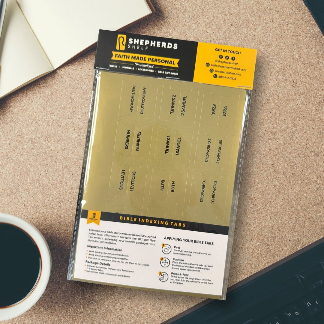 Bible Indexing Tabs | Shepherds Shelf Brand - Shepherds Shelf