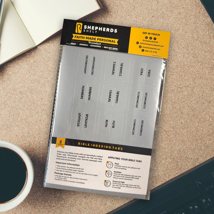 Bible Indexing Tabs | Shepherds Shelf Brand - Shepherds Shelf