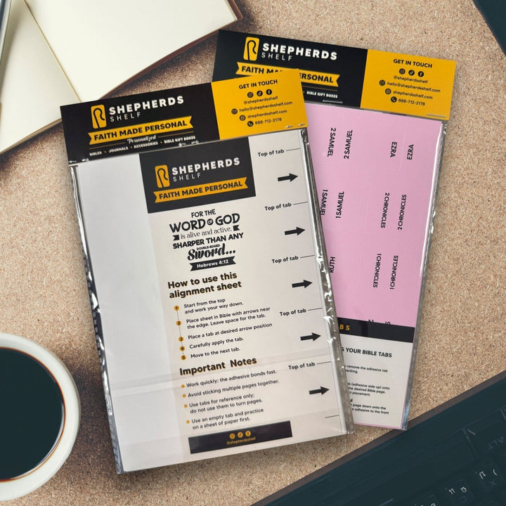 Bible Indexing Tabs | Shepherds Shelf Brand - Shepherds Shelf