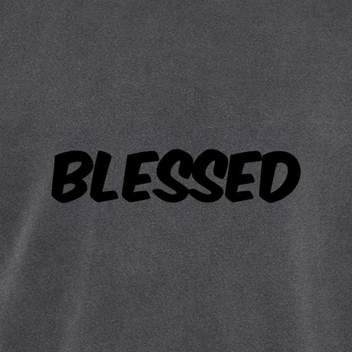 Blessed Unisex Pigment - Dyed Crewneck Sweatshirt - Shepherds Shelf